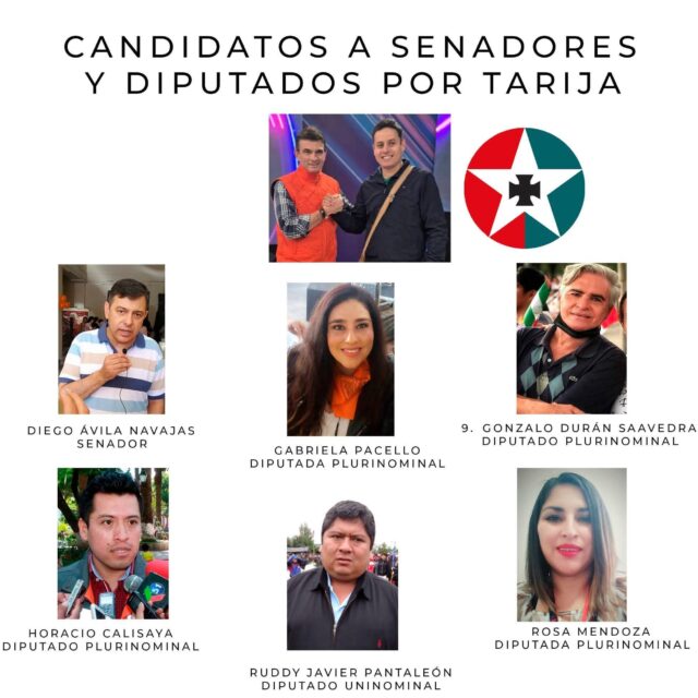 PDC, Presenta a sus candidatos oficiales en Tarija